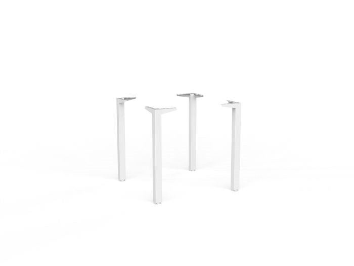 Cubit Meeting Table Frame-Meeting Tables-White-Commercial Traders - Office Furniture