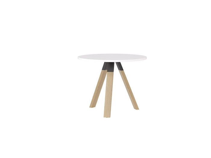 Ligna Meeting/Breakout Table-Meeting Tables-900 Round-White-Commercial Traders - Office Furniture