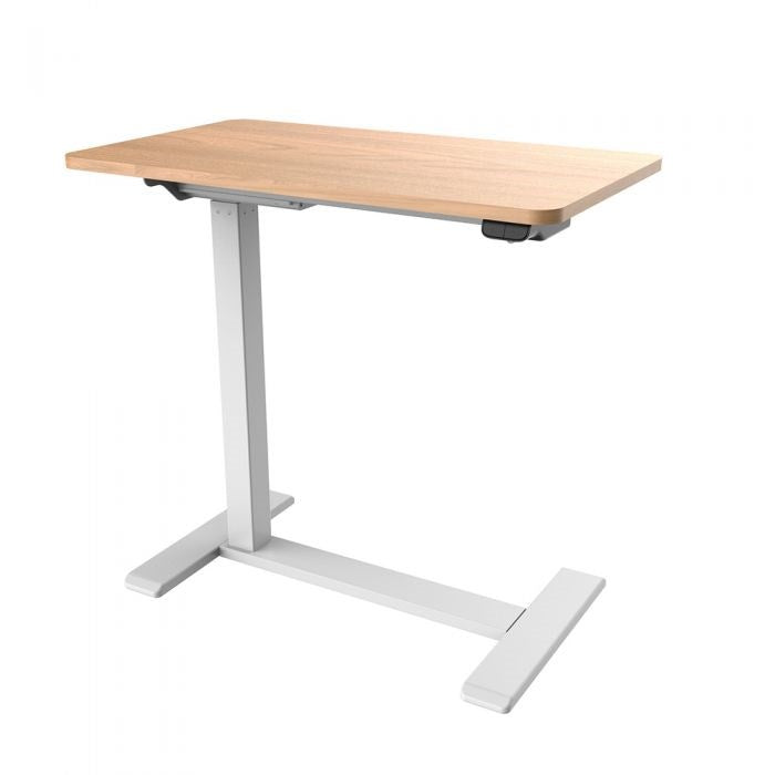 Malmo Electric Height Adjustable Desk-Desking-Timber-White-Auckland-Commercial Traders - Office Furniture