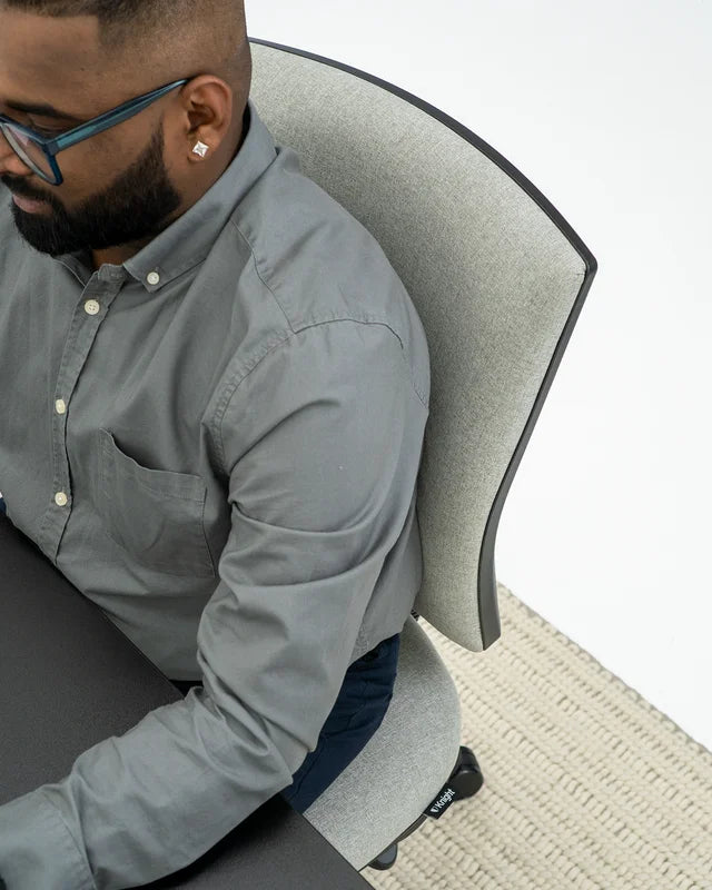 Nova Luxe Chair-Office Chairs-Crown Midnight-No Arms-Commercial Traders - Office Furniture