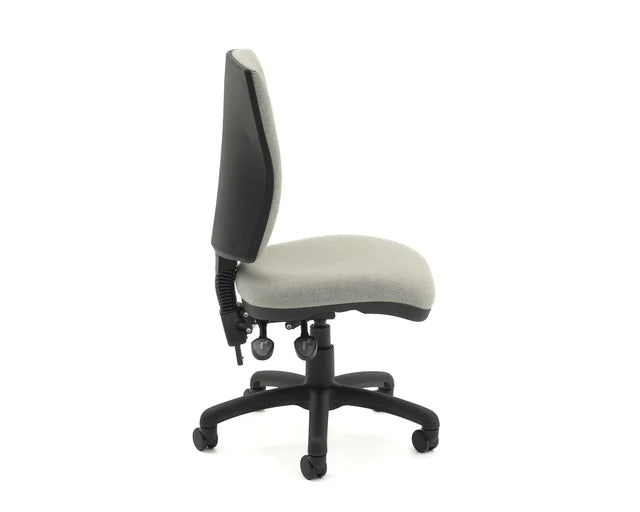 Nova Luxe Chair-Office Chairs-Crown Midnight-No Arms-Commercial Traders - Office Furniture