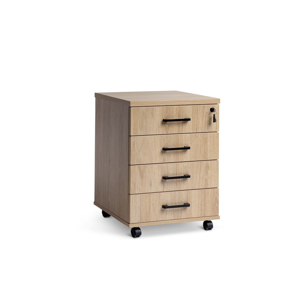 Oki 4-Drawer Mobile Drawers-Storage-Commercial Traders - Office Furniture