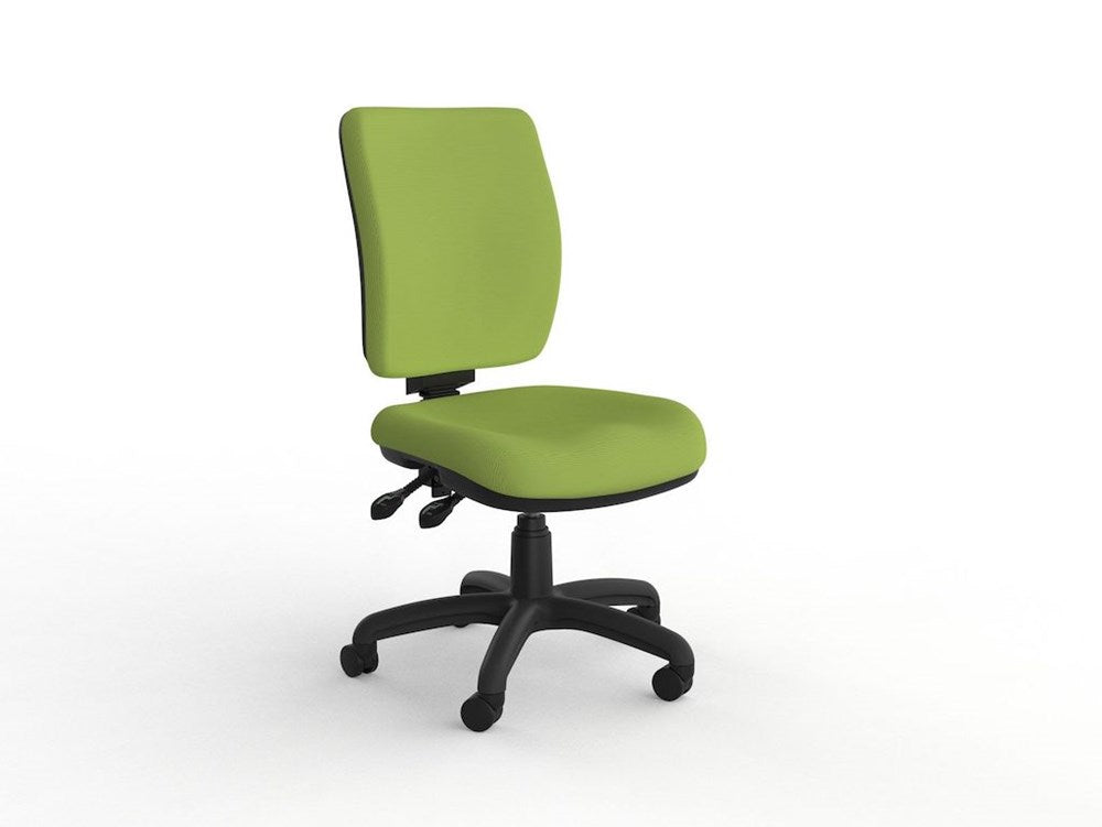 Nova Luxe Chair-Office Chairs-Crown Midnight-No Arms-Commercial Traders - Office Furniture