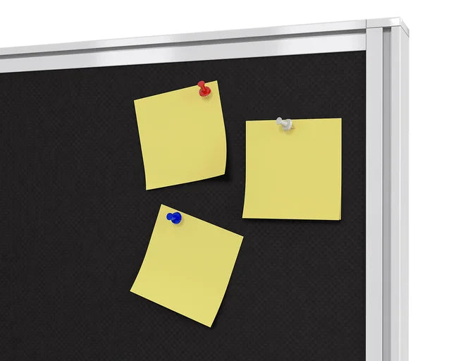 Studio 50 Partition - 1800h x 1800w-Office Partitons-Crown-Silver-Commercial Traders - Office Furniture