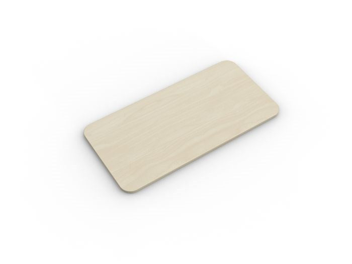 Team Flip Tops with Radius Corners-Meeting Room Furniture-Atlantic Oak-1200 x 700-Commercial Traders - Office Furniture