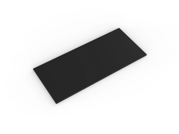 Team Flip Tops-Desking-1800 x 800-Black-Rectangle-Commercial Traders - Office Furniture