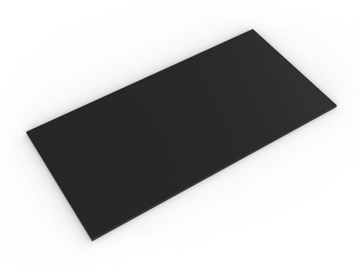 Team Flip Tops-Desking-2400 x 1200-Black-Rectangle-Commercial Traders - Office Furniture