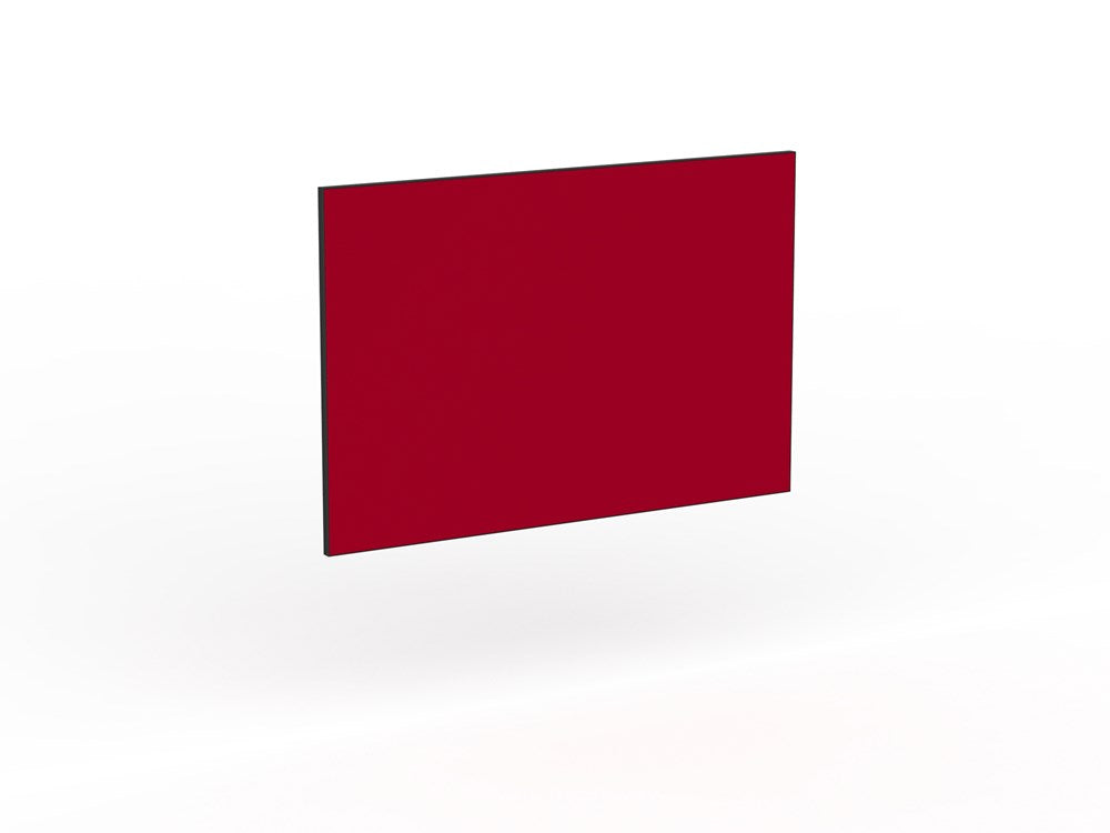 Active25 Desk Hung Screen - 1200 wide x 800 high-Office Partitons-Breathe-Black-Commercial Traders - Office Furniture