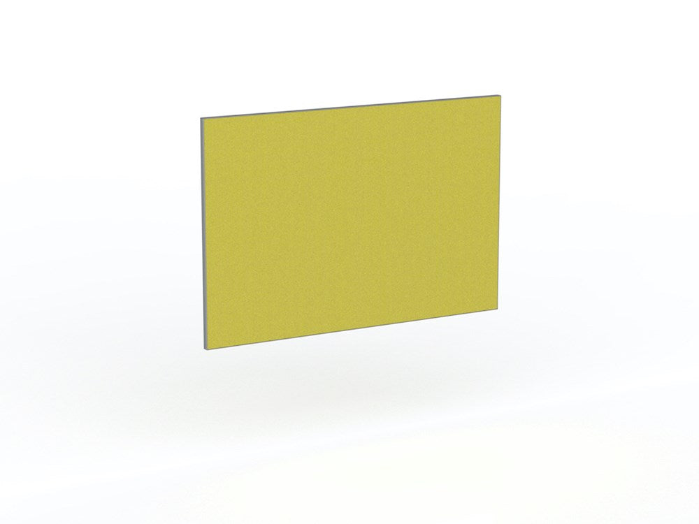 Active25 Desk Hung Screen - 1200 wide x 800 high-Office Partitons-Splice-Silver-Commercial Traders - Office Furniture