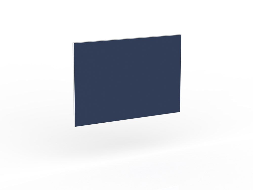 Active25 Desk Hung Screen - 1200 wide x 800 high-Office Partitons-Crown-White-Commercial Traders - Office Furniture