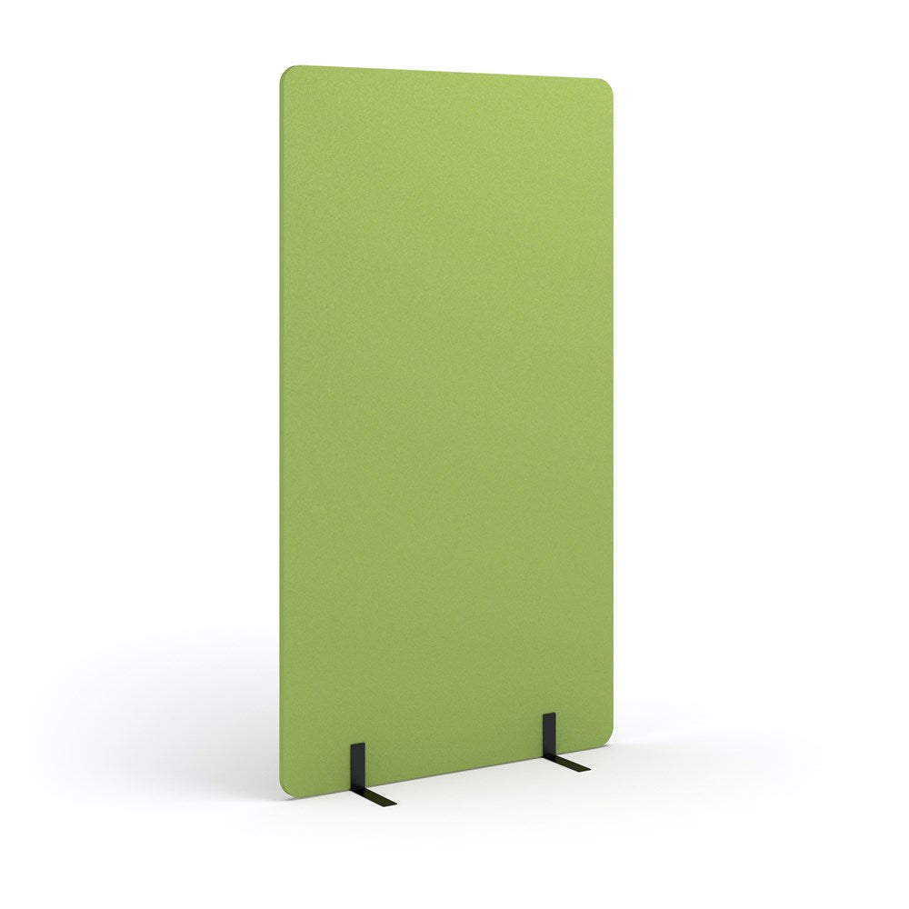 Acoustic Freestanding Partition - 1800h x 1000w -24mm thick-Noise Reduction-Apple Green-Commercial Traders - Office Furniture