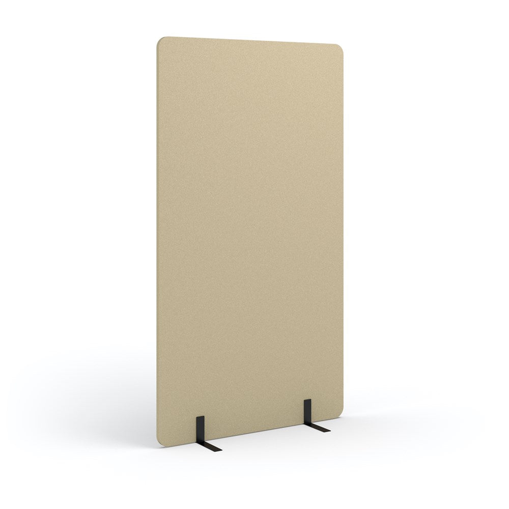 Acoustic Freestanding Partition - 1800h x 1000w -24mm thick-Noise Reduction-Dark Camel-Commercial Traders - Office Furniture