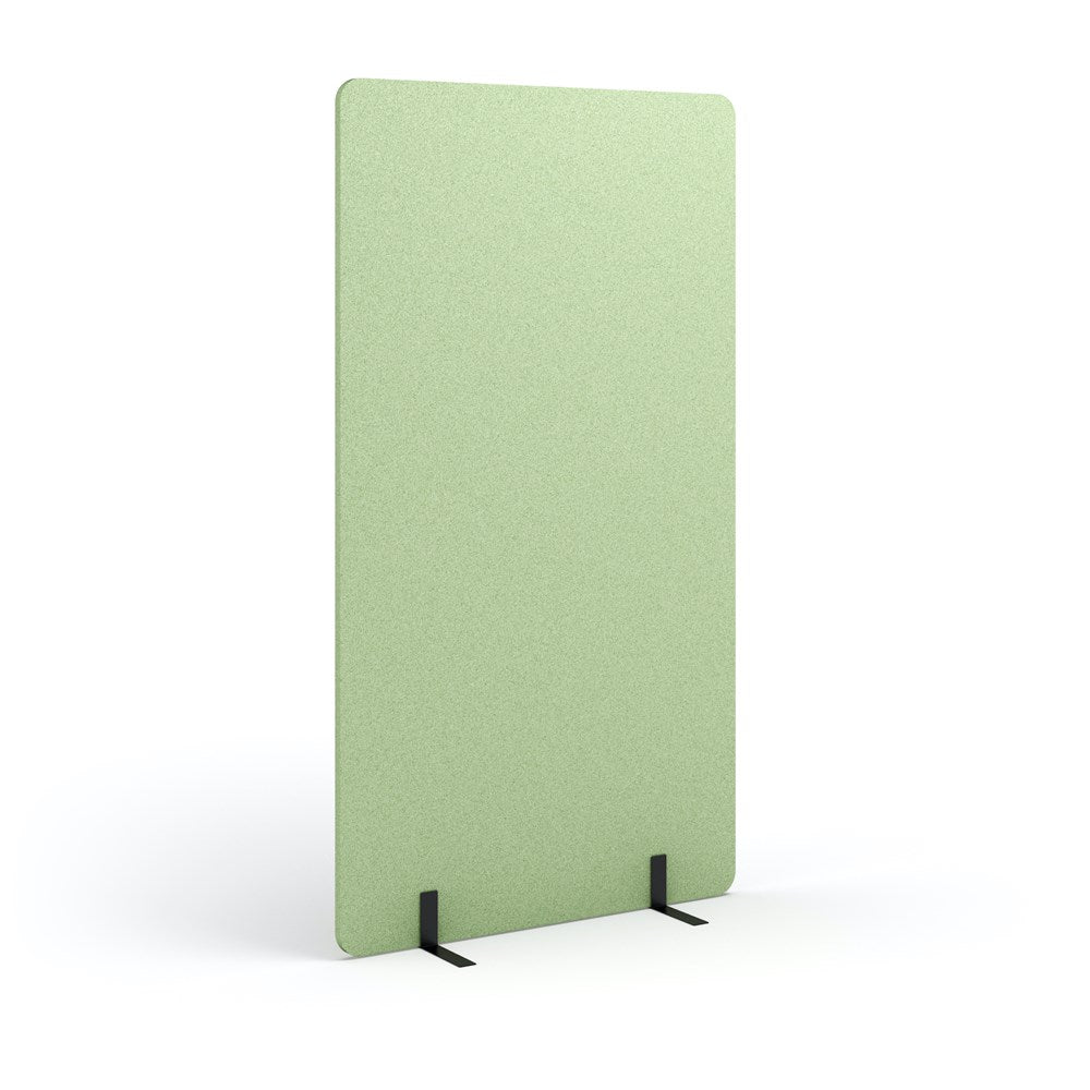Acoustic Freestanding Partition - 1800h x 1000w -24mm thick-Noise Reduction-Leaf Green-Commercial Traders - Office Furniture