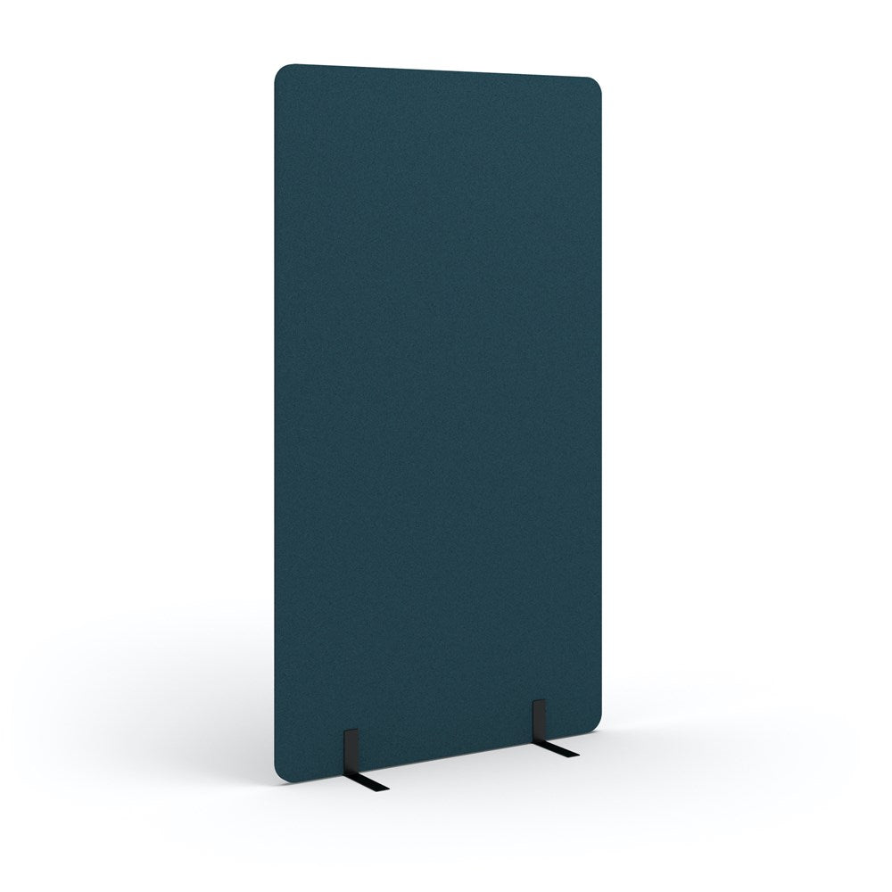 Acoustic Freestanding Partition - 1800h x 1000w -24mm thick-Noise Reduction-Pageant Blue-Commercial Traders - Office Furniture