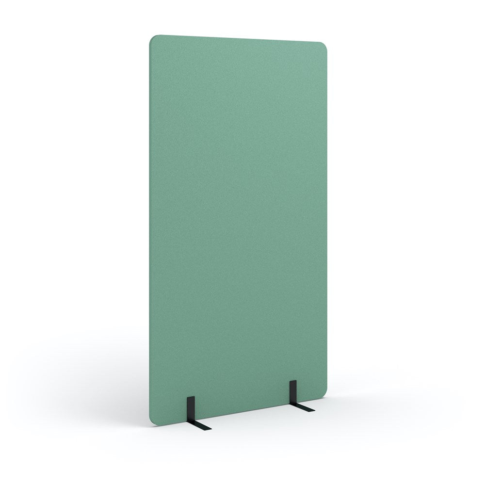 Acoustic Freestanding Partition - 1800h x 1000w -24mm thick-Noise Reduction-Turquoise-Commercial Traders - Office Furniture