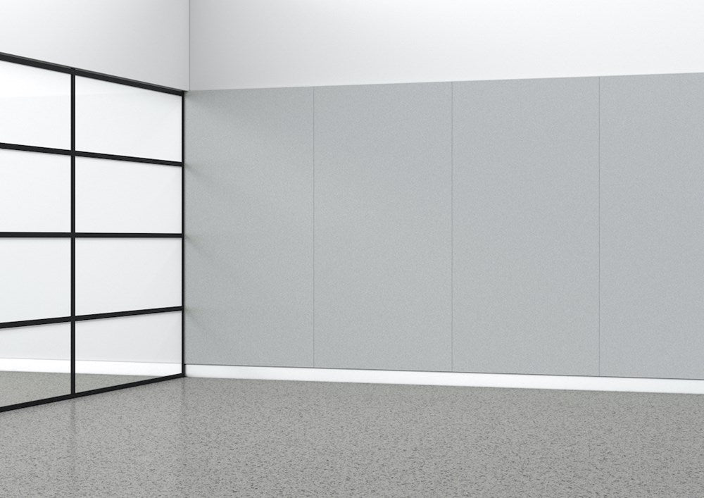 Acoustic Panel - 24mm thick - 1200 x 2400-Noise Reduction-Light Grey-Commercial Traders - Office Furniture