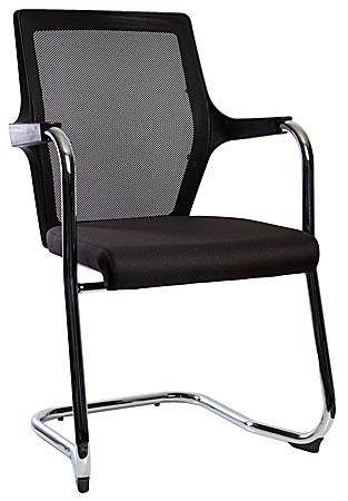 Affari Cantilever Chair-Meeting Room Furniture-Chrome-Auckland Delivery - Free-Commercial Traders - Office Furniture