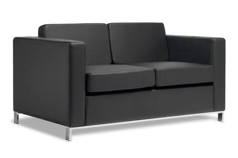 Carlos 2-Seater-Reception Furniture-Standard Finish-Commercial Traders - Office Furniture