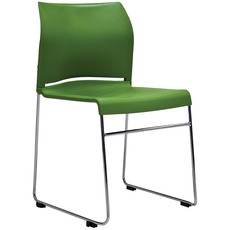 Buro Envy Chair -Stackable-Meeting Room Furniture-Green-Assembled - Auckland and Christchurch-Commercial Traders - Office Furniture
