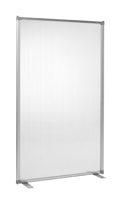 Free Standing Partitions - 1200h-Office Partitons-Polycarbonate-Commercial Traders - Office Furniture