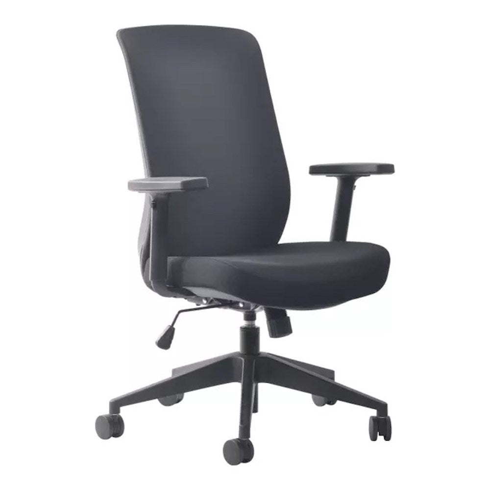 Buro Mondo Gene Fabric Chair-Office Chairs-Grey-Commercial Traders - Office Furniture
