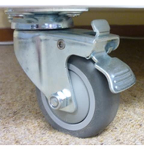 Spark - Bar Leaner 1600 x 800-Meeting Room Furniture-Affinity Maple-Silver Star-North Island-Commercial Traders - Office Furniture