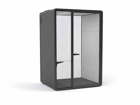 Haven Focus Pod-Office Pods-Black-Commercial Traders - Office Furniture