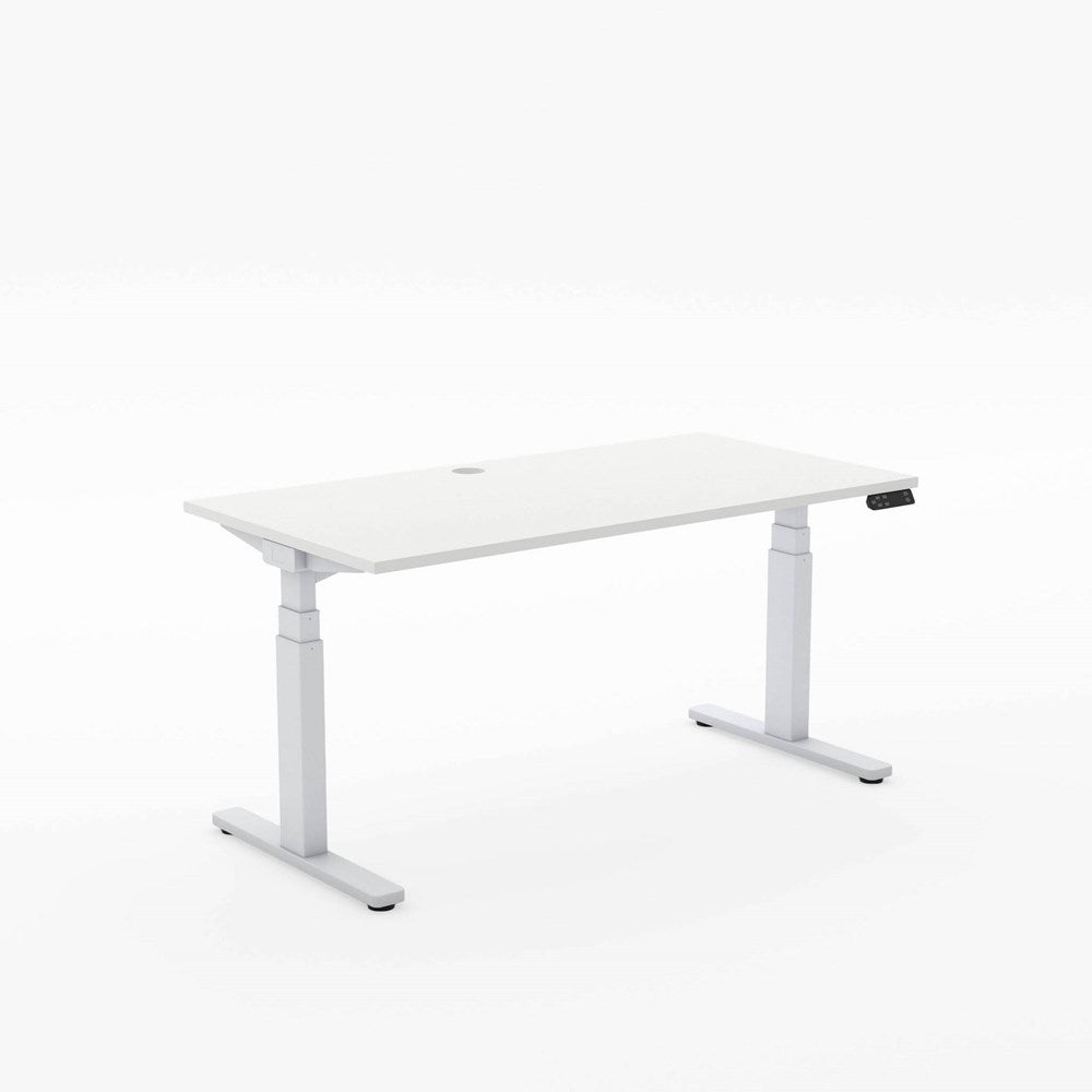 Alti 1500 x 750 Electric Standing Desk-Desking-Snowdonia White-White-North Island-Commercial Traders - Office Furniture