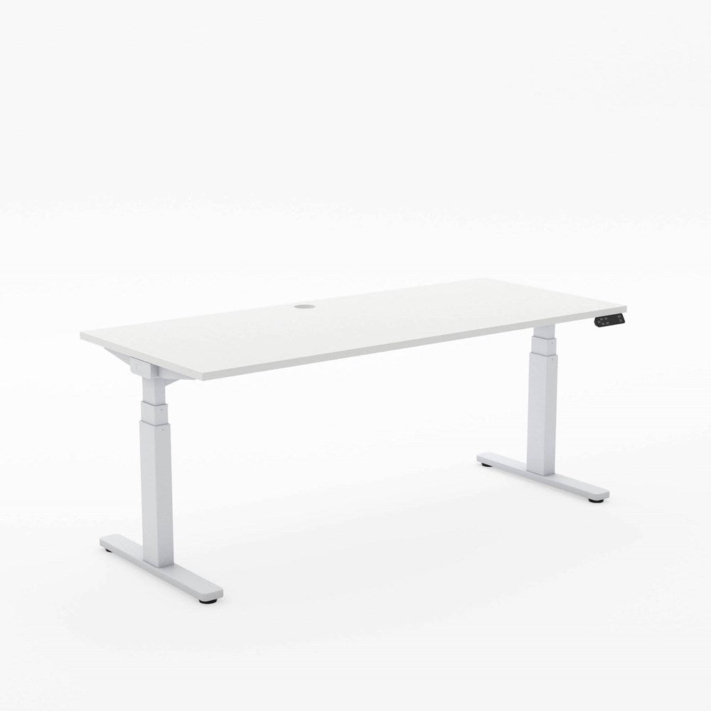 Alti 1800 x 750 Electric Standing Desk-Desking-Snowdonia White-White-North Island-Commercial Traders - Office Furniture