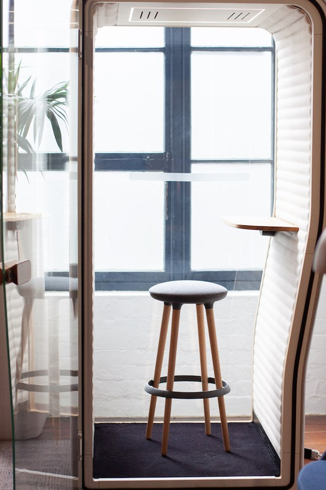 Joy High Stool-Office Chairs-Keylargo-Commercial Traders - Office Furniture