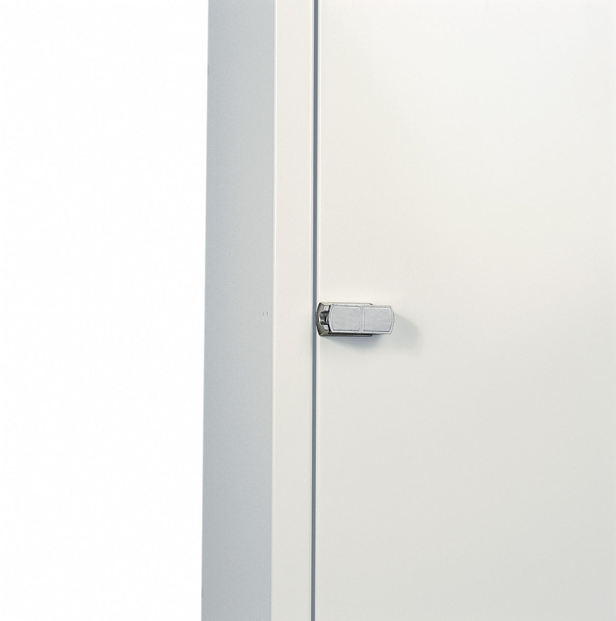 Four tier lockers - 375 wide-Storage-Key Lock-White Satin-Commercial Traders - Office Furniture