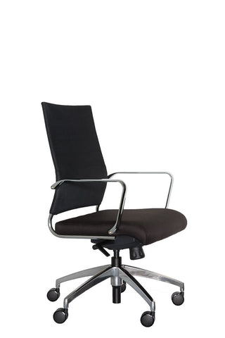 OS Swivel Mid Back Chair-Office Chairs-Outside Of Auckland Please Enquire-Commercial Traders - Office Furniture
