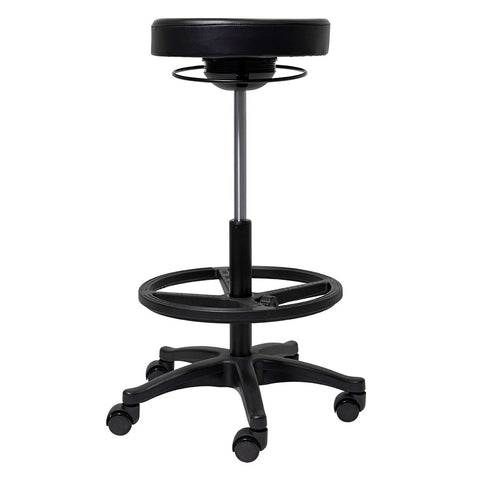 Buro Polo Stool-Office Chairs-Glides-Assembled - Other Areas-Commercial Traders - Office Furniture