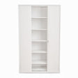 Proceed Tambour 6 Tier Unit - White-Office Storage-900w Tambour-Commercial Traders - Office Furniture