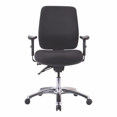 Buro Roma 3L Executive 24/7 - High Back-Office Chairs-Navy-Flat Pack Please-Commercial Traders - Office Furniture