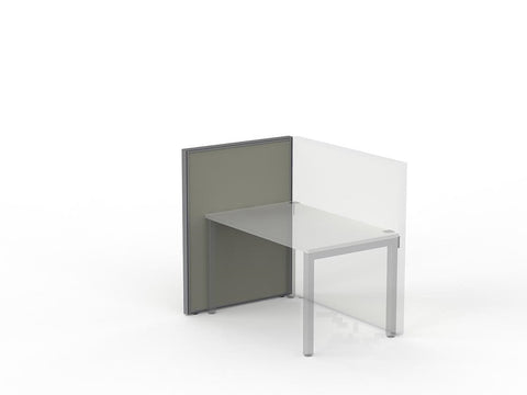 Studio 50 Partition - 1200h x 900w-Office Partitons-Crown-Silver-Commercial Traders - Office Furniture