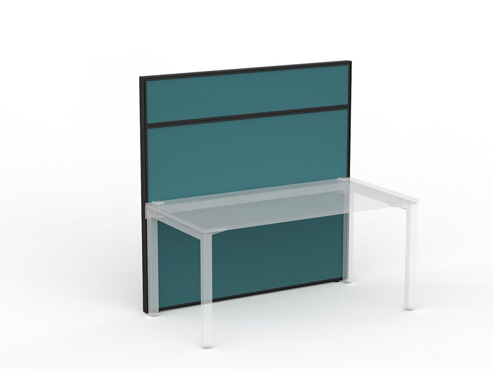 Studio 50 Partition - 1500h x 1500w-Office Partitons-Splice-Black-Commercial Traders - Office Furniture