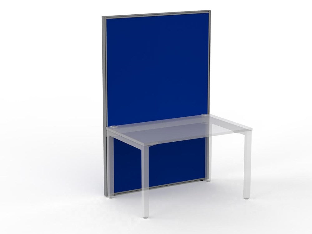 Studio 50 Partition - 1800h x 1200w-Office Partitons-Breathe-Silver-Commercial Traders - Office Furniture