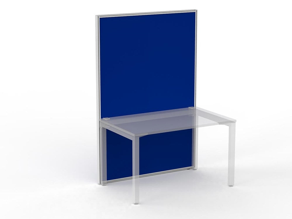 Studio 50 Partition - 1800h x 1200w-Office Partitons-Breathe-White-Commercial Traders - Office Furniture
