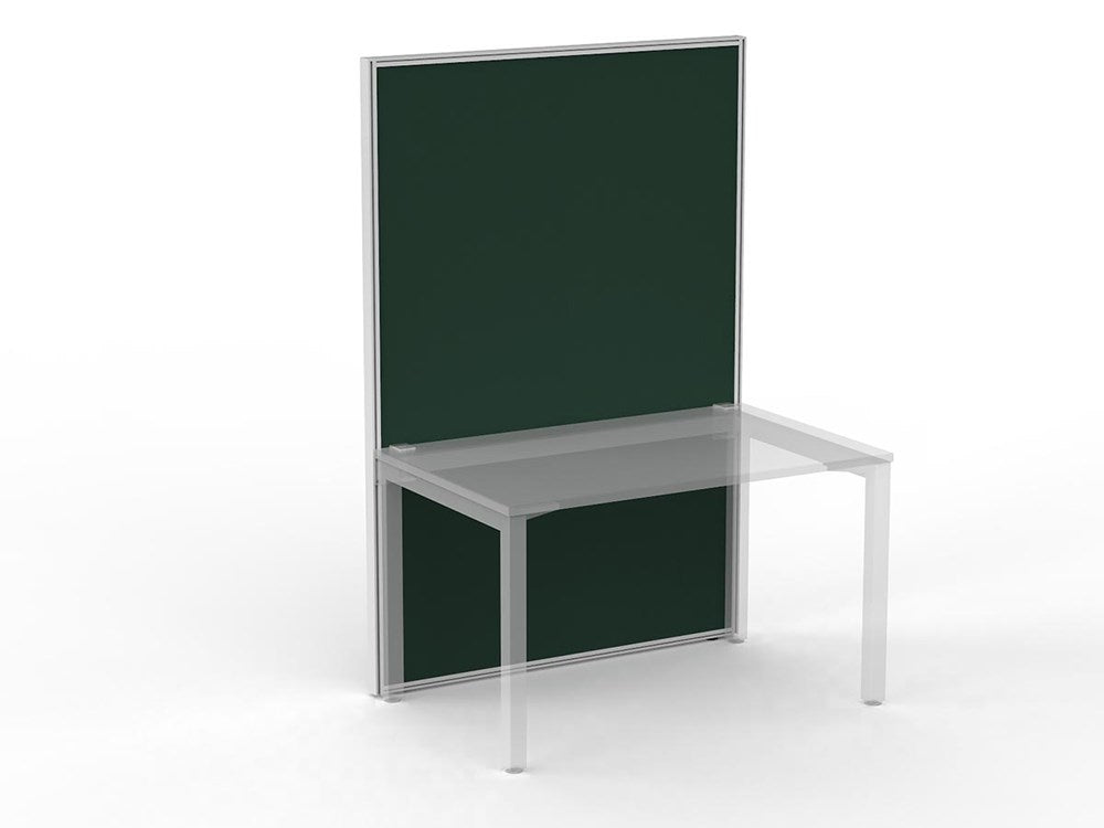 Studio 50 Partition - 1800h x 1200w-Office Partitons-Crown-White-Commercial Traders - Office Furniture