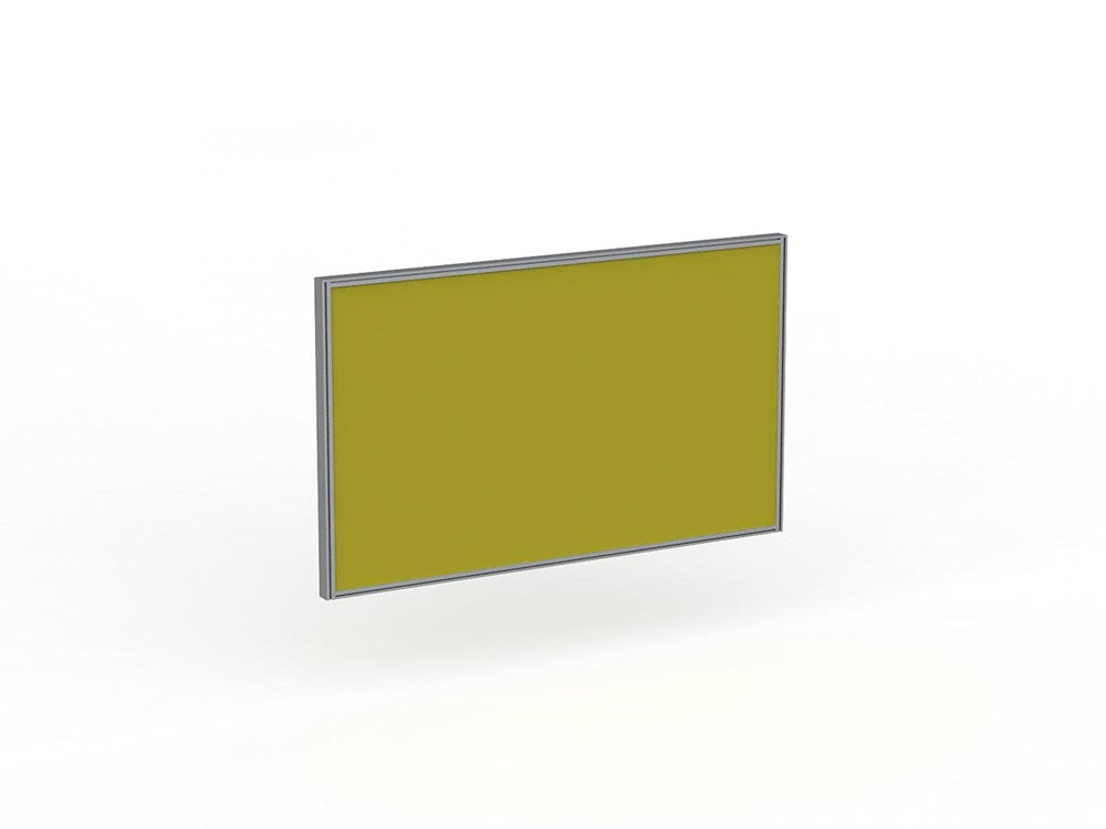 Studio 50 Desk Mount Screen - 900H x 1500W-Office Partitons-Splice-Silver-Commercial Traders - Office Furniture