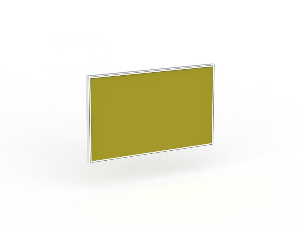 Studio 50 Desk Mount Screen - 900H x 1500W-Office Partitons-Splice-White-Commercial Traders - Office Furniture