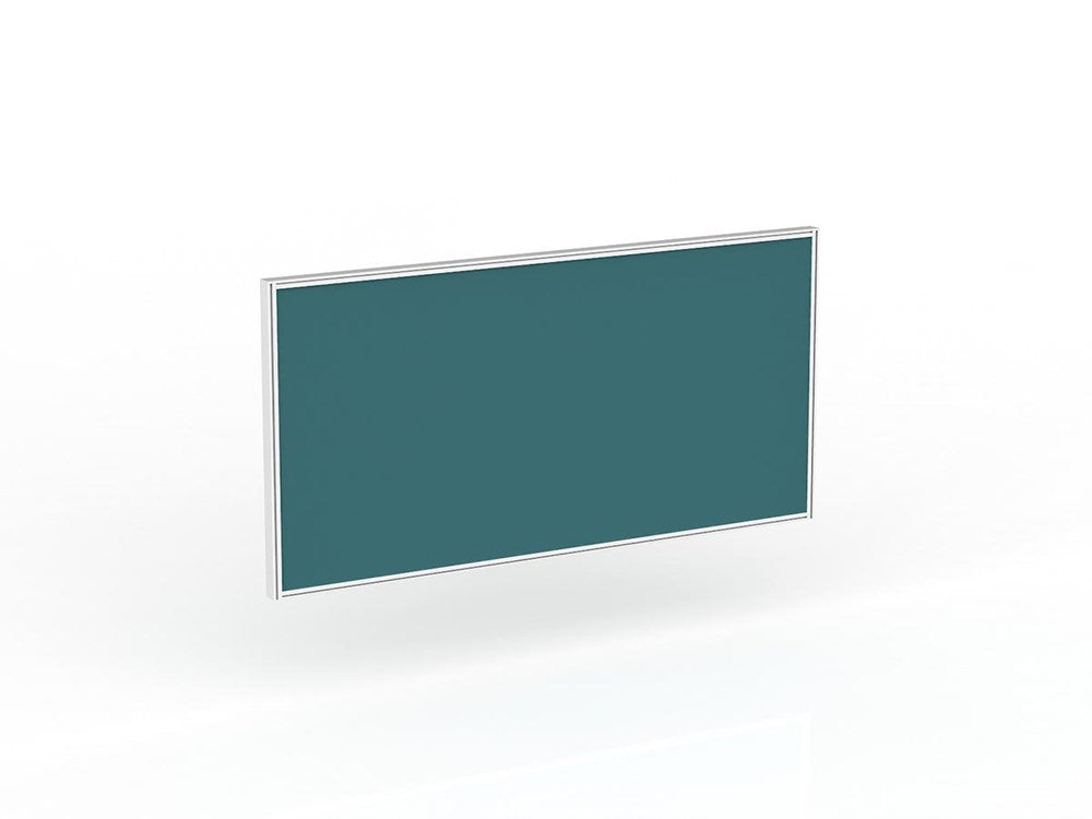 Studio 50 Desk Mount Screen - 900H x 1800W-Office Partitons-Splice-White-Commercial Traders - Office Furniture
