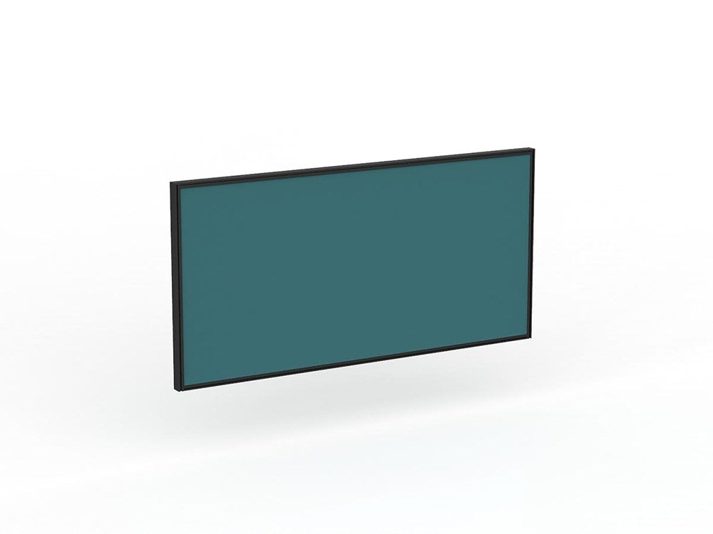 Studio 50 Desk Mount Screen - 900H x 1800W-Office Partitons-Splice-Black-Commercial Traders - Office Furniture
