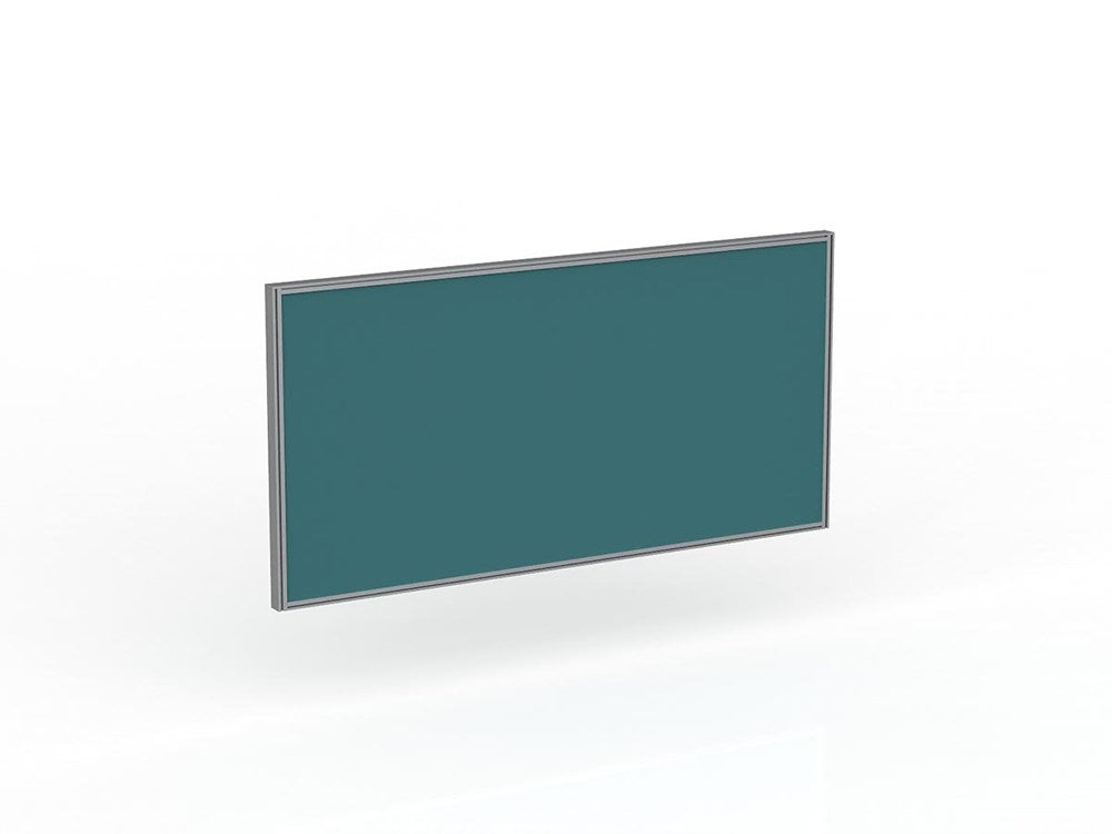 Studio 50 Desk Mount Screen - 900H x 1800W-Office Partitons-Splice-Silver-Commercial Traders - Office Furniture