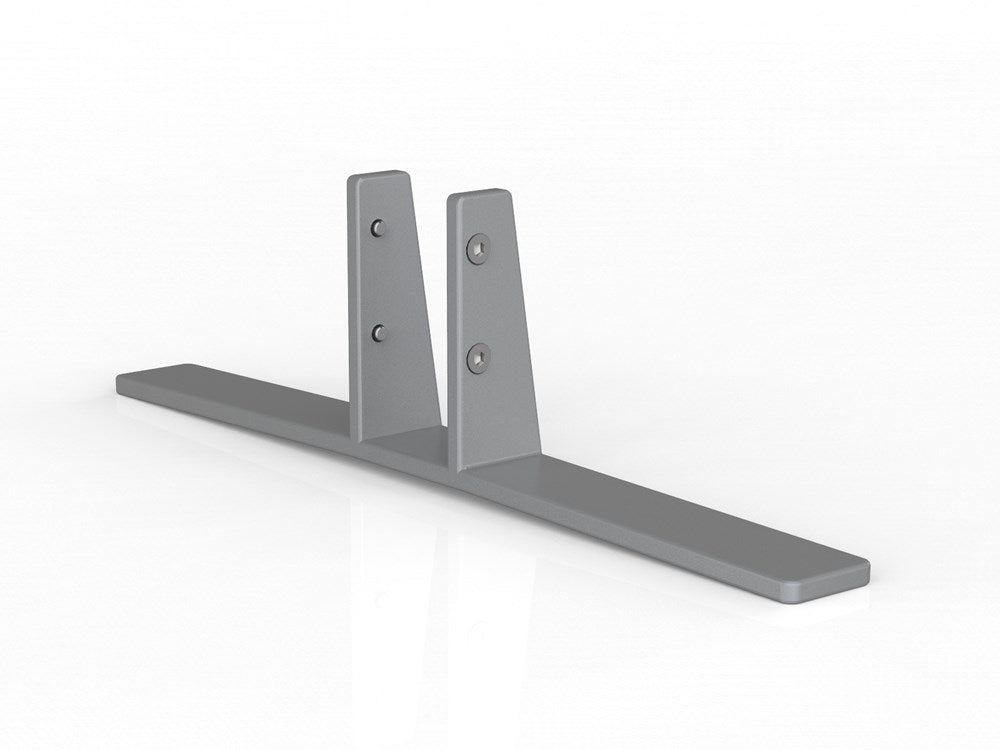 Studio 50 Partition Feet (each)-Office Partitons-White-Commercial Traders - Office Furniture