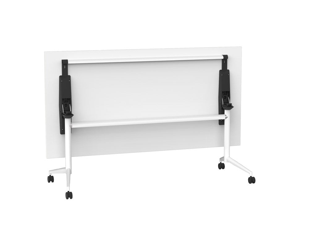 Team Flip Table 1800x900-Meeting Room Furniture-White-White-Commercial Traders - Office Furniture