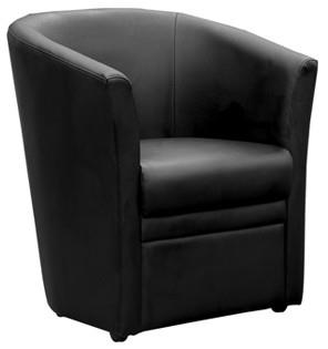Vortex Tub Chair-Reception Furniture-PU-Commercial Traders - Office Furniture