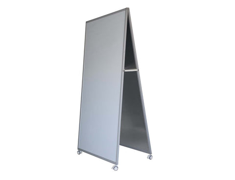 Mobile A Frame Whiteboard Station-Whiteboards-Commercial Traders - Office Furniture