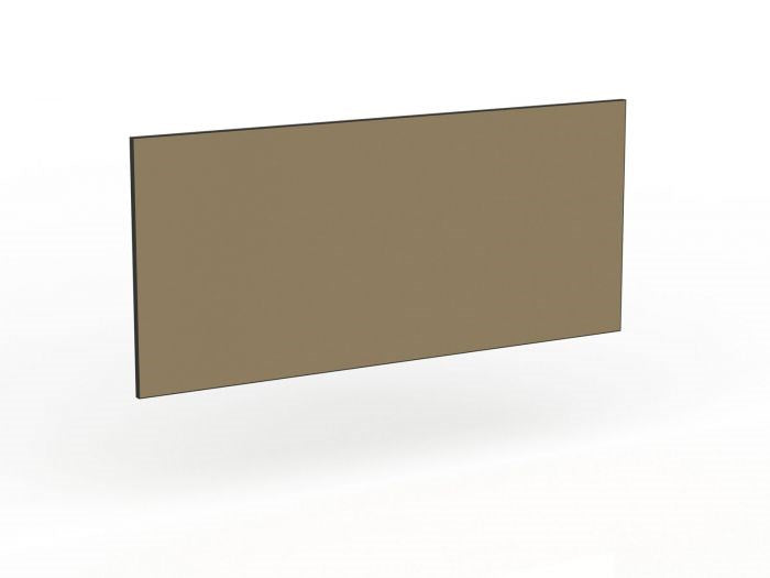 Active25 Desk Hung Screen - 1800 wide x 800 high-Office Partitons-Crown-Black-Commercial Traders - Office Furniture